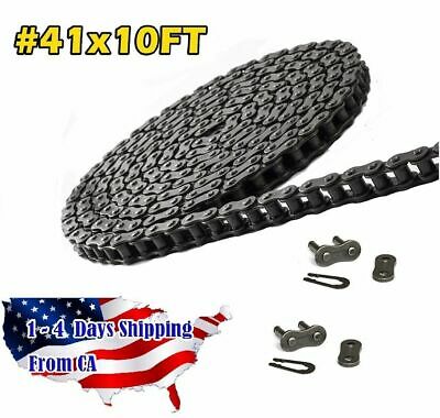 #41 Roller Chain 10 Feet With 2 Connecting Links